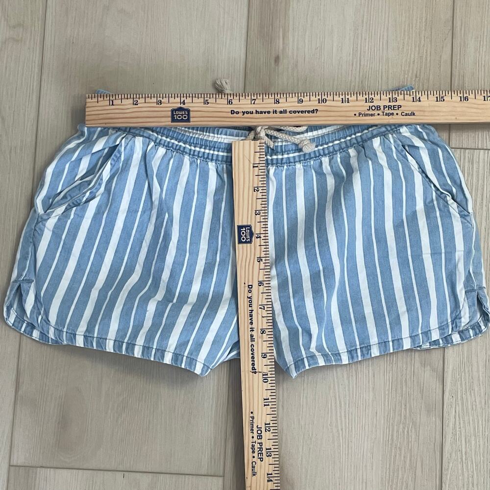 Aerie Women's Coastal Striped Drawstring Shorts Size Small Casual -Beachy - Picture 4 of 6